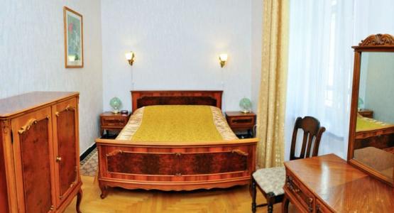 Спальня 2 местного 2 комнатного Стандарта Коттедж 4 в санатории Кругозор. Кисловодск